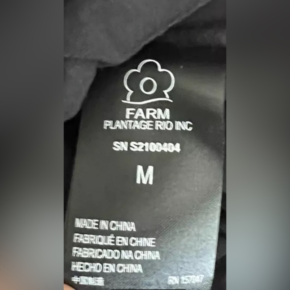 Farm Rio Under The Sea MIDI Cotton Dress Medium $275 - Picture 6 of 10